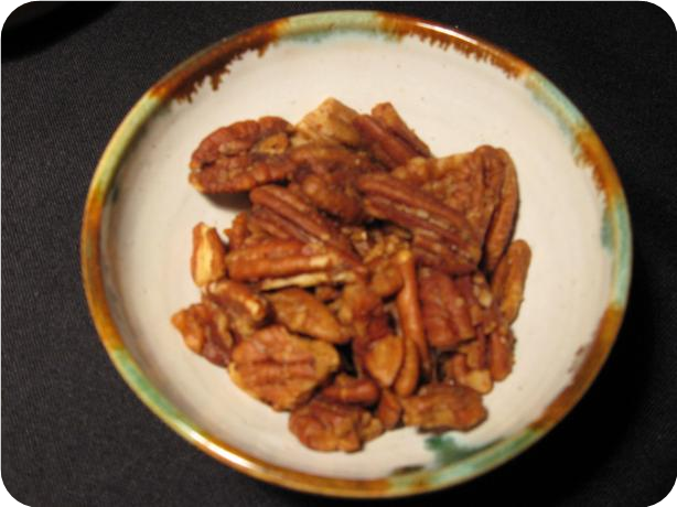 Spicy Toasted Pecans