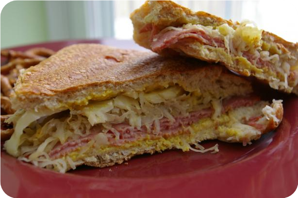 Reuben Sandwich - Microwave
