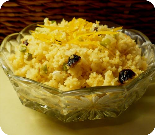 Orange-Nut Couscous