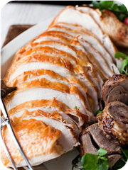Roasted willie bird turkey breast 