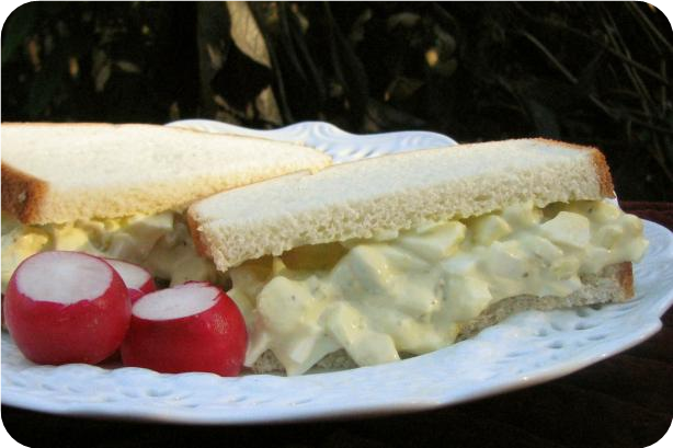 Unique Egg Salad for One