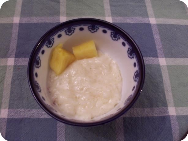 Coconut Tapioca Pudding