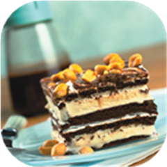 Hot Fudge Ice Cream Bar Dessert