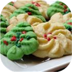 Butter Rich Spritz Butter Cookies