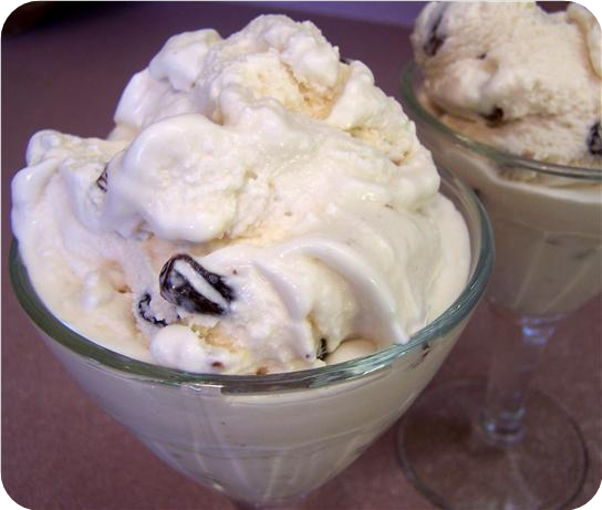 Rum and Raisin Ice Cream