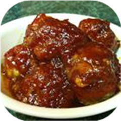 Baked BBQ Meatballs