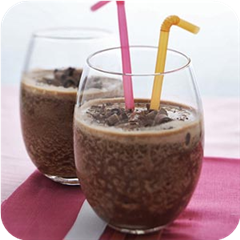 Mocha smoothies 