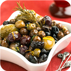 Herb-Baked Olives 