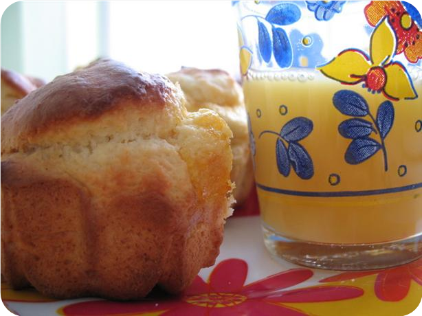 Orange  Cream Cheese Muffins
