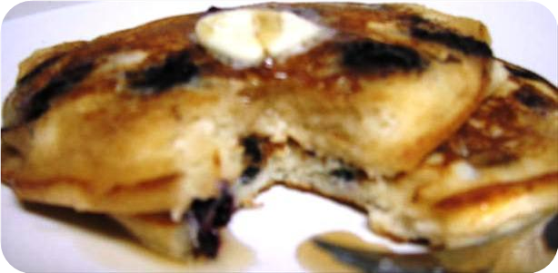 Nana's Blueberry Pancakes