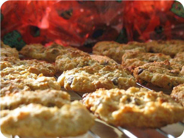 Chocolate Butterscotch Graham Cookies
