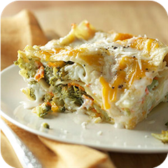 Budget broccoli lasagna 