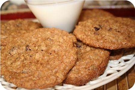 Harvest Oatmeal Chocolate Chip Cookies