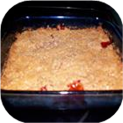 Rhubarb Crunch