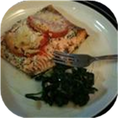 Tomato Basil Salmon