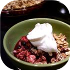 Rumbleberry Crisp