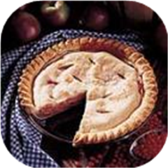 Blushing Apple Cream Pie