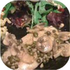 Tilapia Scaloppine