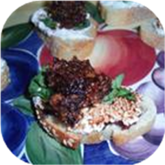 Fig and Ricotta Crostini