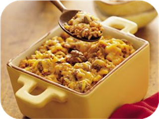 Wild Rice and Beef Casserole