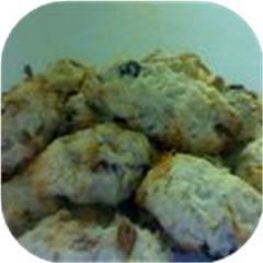 Coconut Raisin Cookies