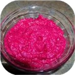 Puree of Fresh Beets with Horseradish