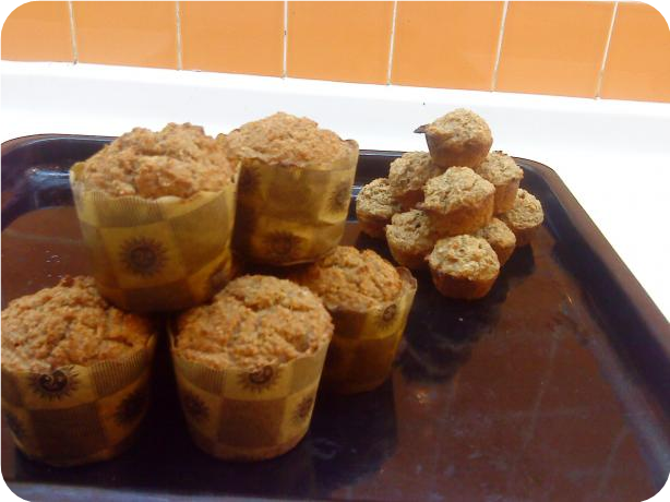 Banana-Oat Bran Muffins