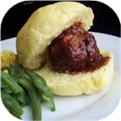 BBQ Glazed Homemade Meatballs