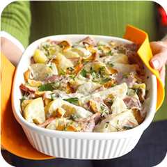 Creamy potato casserole