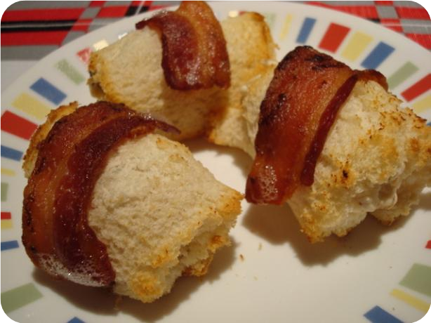 Bacon and Sausage Roll-Ups