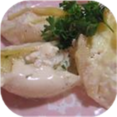 Crab Stuffed Manicotti