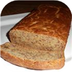 Almost No Fat Banana Bread