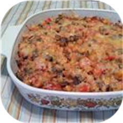 Cheesy Eggplant Casserole