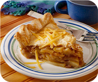 Old-fashioned apple pie 