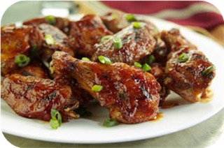 Spicy Sesame Buffalo Chicken Wings