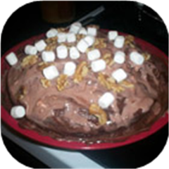 Rocky Road Turtle Cake