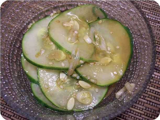 Sesame Cucumber Salad