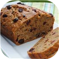 Zucchini Bread with Dried Cranberries