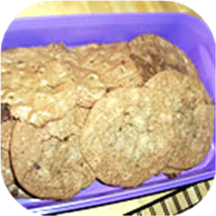 Mocha Chocolate Cookies