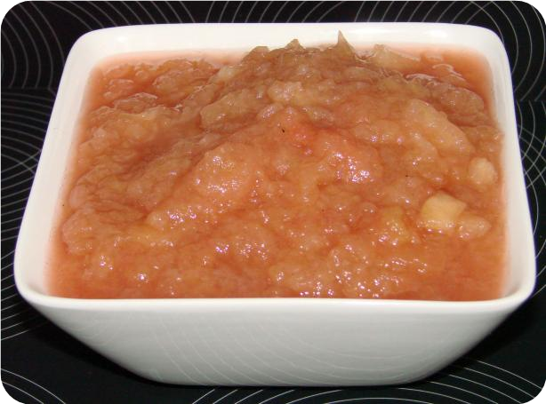 Pretty in Pink Applesauce