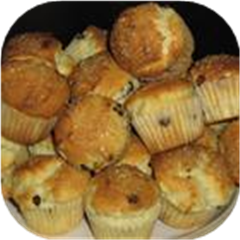 Chocolate Chip Cream Cheese Muffins