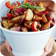 Roasted Rosemary Potato Salad