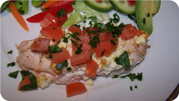 Easy Feta Chicken Bake (Gluten Free)