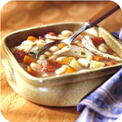 Chicken and Vegetable Bean Soup