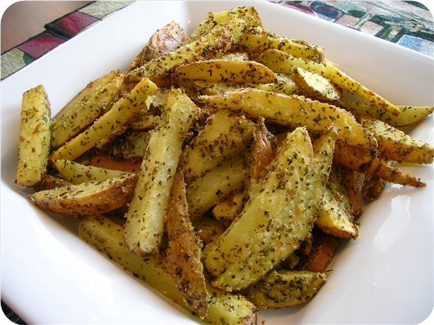 Zesty Baked Fries