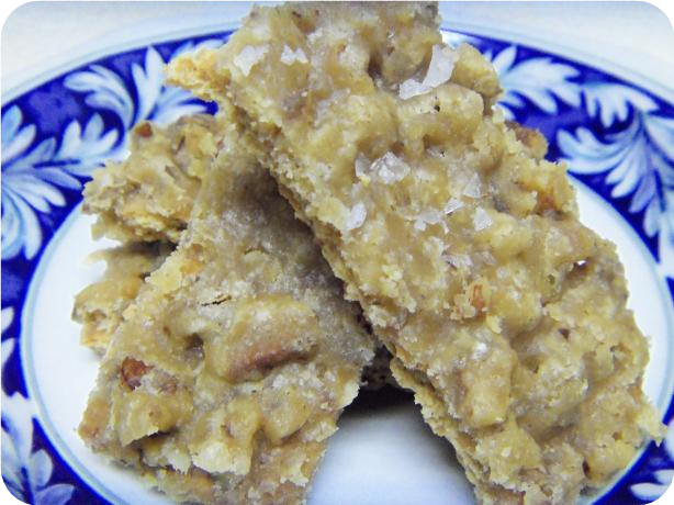 Salted Caramel-Pecan Bars