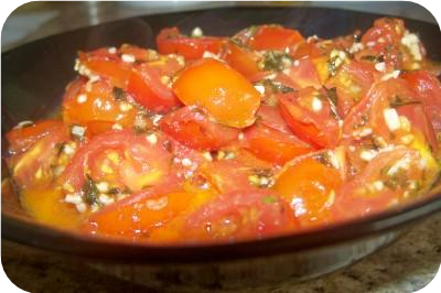 Cherry Tomato Sauce With Lemon