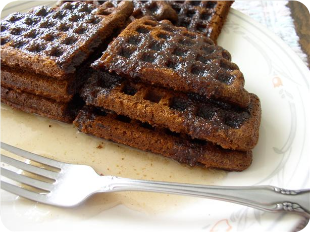 Gingerbread Waffles