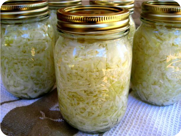 Homemade Sauerkraut