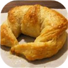 Traditional Layered French Croissants